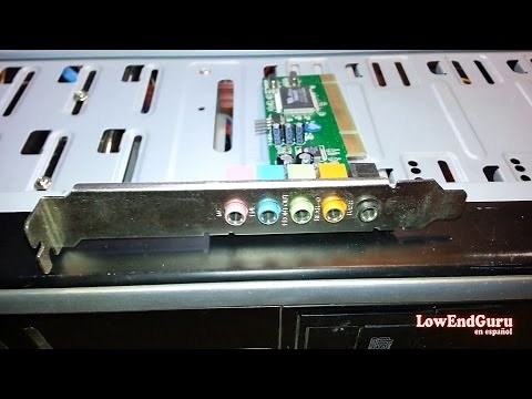 Como instalar o agregar una Placa de Sonido en la computadora - desktop