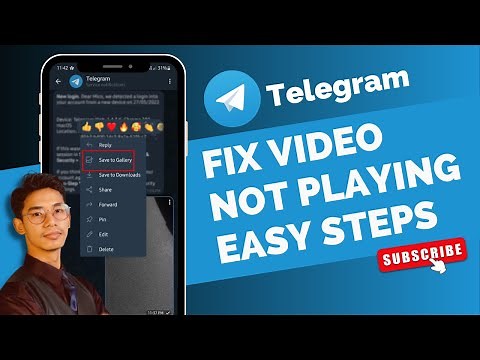 How To Fix Telegram Video Not Playing !