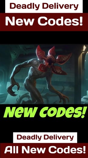 New Deadly Delivery Codes - Codes For Deadly Delivery Roblox 2025