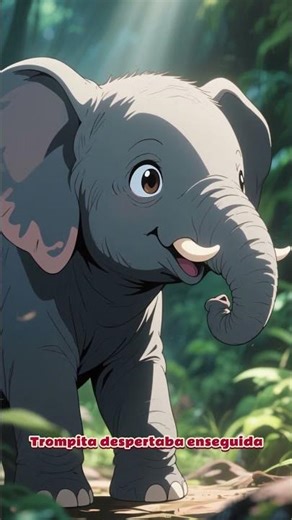 Little Trunk, the Sleepy Elephant | Children's Stories👶🏻