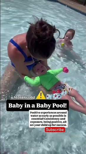 Let your child explore baby pool free of any floatation device! Learn More @prepare2swim