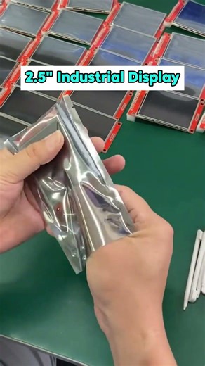 2.5” Industrial Display for embedded and industrial use #lcd #tft #industrialdisplay #nosedisplay