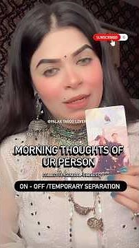 # morning thoughts of ur person # collective # general # timeless