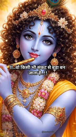 🌿 श्री कृष्ण कहते हैं, जो व्यक्ति अपने मन को शांत रखना सीख लेताहै#shreekrishna #motivation #shorts