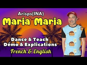 Maria Maria Line Dance (Dance & Teach / Démo & Explications / French & English)
