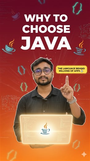 Innovative Training & Quality Hub on Instagram: "Thinking about learning programming? 👨‍💻☕ Here’s why Java still dominates the tech world — from Android apps to enterprise software, it powers everything! 🚀 #JavaProgramming #LearnJava #ProgrammingTips #CodingLife #SoftwareDevelopment #TechCareer #DeveloperJourney #CareerInTech #FullStackDevelopment #JobReady"