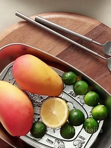 Tinplate Outdoor Products Camping Tableware, Home Kitchen Fruit Dried Fruit Food Vegetable Storage Tray Fruit Bowls(Style 08-Snowman,Pack of 5)