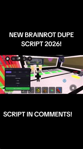 LATEST DUPE HUB Steal a brainrot ‎#roblox #stealabrainrot #script #sab #fyp