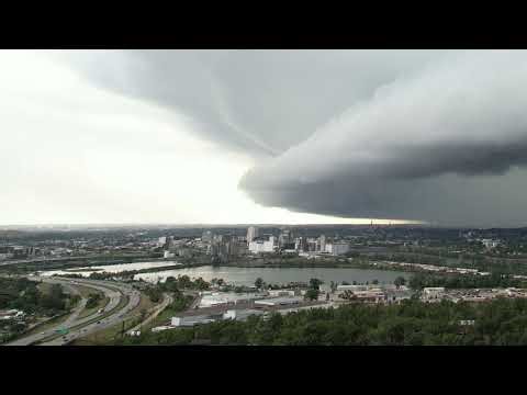 LIVE Radar, Drone View of Storms, Tornados over Eastern Iowa