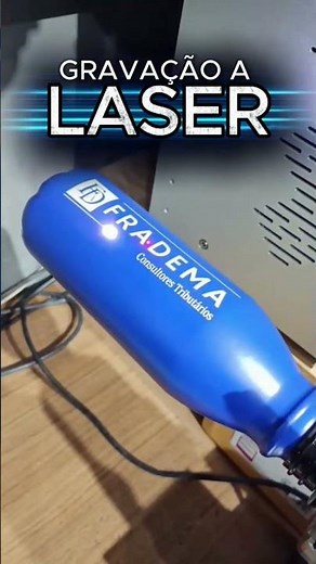 Garrafa Personalizada - Gravação Laser Copos.ind