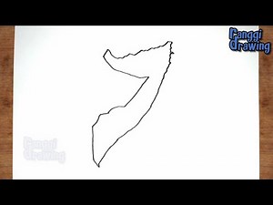 How to Draw Map of Somalia