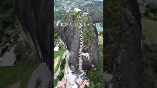 "El Peñón de Guatapé, Colombia—A Landmark"