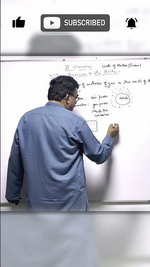 Class 11 Chemistry | Pressure in Gas Molecules Explained Simply