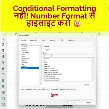 99% Excel Users Don’t Know This Trick | Highlight Text Using Custom Number Format
