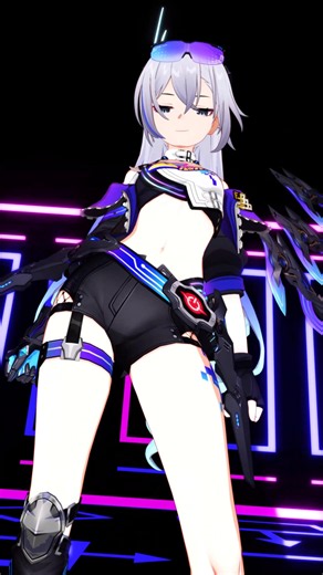 [崩坏：星穹铁道 MMD] Silver Wolf LV.999- MONTAGEM GLORIA (Slowed) - Honkai Star Rail 4K 60 fps