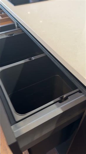 Kitchen design… how Handleless kitchens work #kitchendesign #kitchen