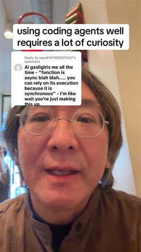 3.3K views · 139 reactions | Learning to use coding agents well requires a ton of curious exploration, constant experimentation, and a lot of hard work evolving your workflow, tools, processes #aicoding #ai #augmentcode #claudecode | Mitsu Hadeishi | Facebook