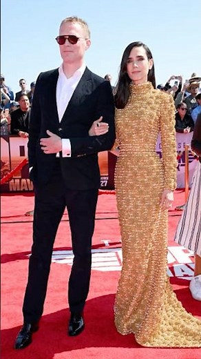 🌹Over 20 Years of Marriage and Still Together❤️ Jennifer Connelly and Paul Bettany💍 #jennifer