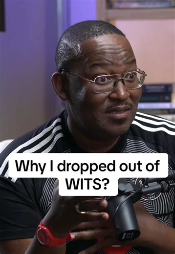 Bongani Bingwa reflects on dropping out of WITS amidst fears of being arrested. #tiktoksouthafrica #fyp #smwx #trending #bongani