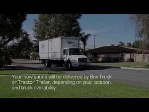 Dynamic Sauna Delivery 2 Person or Larger Model