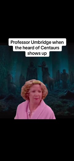 Umbridge Confronted by Centaurs in Harry Potter | Order of the Phoenix