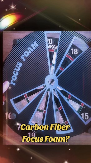 Focus Foam Carbon Fiber Coming Soon? 🎯 🎯 🎯 #gameroom #trending #lovethedarts #dartlife #dartsoftiktok #viral #focusfoamdarts #darts #fyp #viralvideo #bullseye #fun #mancave