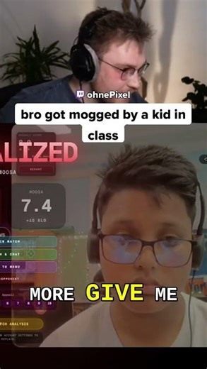 bro got brutally mogged by a kid in class