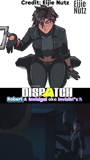 Dispatch Invisigal and Robert love story #shorts #dispatch #dispatchgame