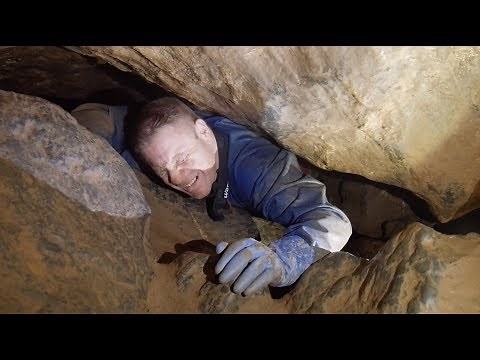 More Extreme Caving in Burrington Combe - Lionel's Hole