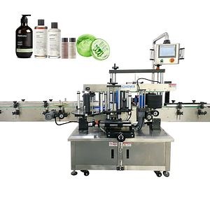[Hot Item] High Packing Speed Automatic Round Bottle Flat Bottles Label Sticker Bottle Adhesive Labeling Machine