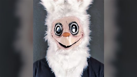 63K views · 92 reactions | The Labubu craze has now inspired custom Halloween creations. See the creepy monsters come to life in a DIY mask. | Milwaukee Journal Sentinel | Facebook