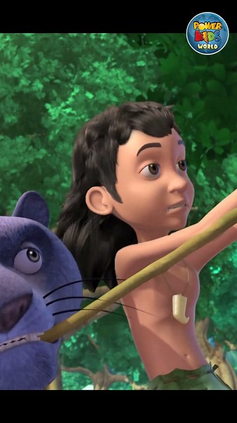 The Jungle Book | Jungle Book Cartoon For Kids | English Stories | Powerkids World #shorts #kids