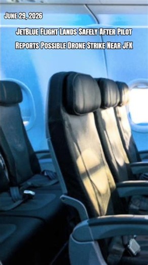 JetBlue Flight Lands Safely After Pilot Reports Possible Drone Strike