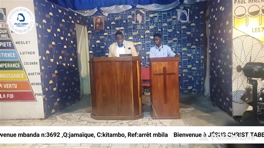 Live streaming | Jésus-Christ Tabernacle Kinshasa