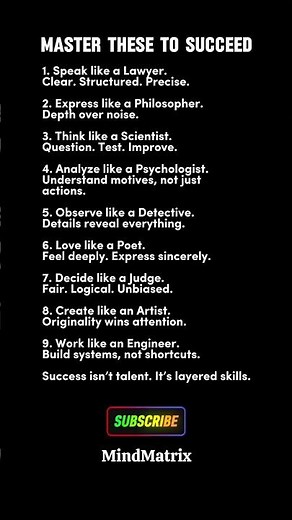 9 Skills to Master If You Want to Succeed in Life