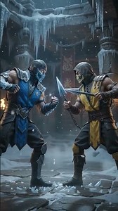 mortal Kombat scorpion vs sub-zero # #blinder_gaming #games