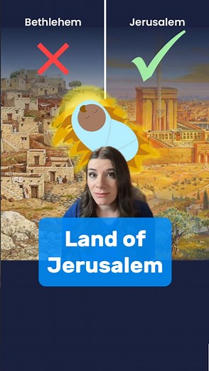 If I asked you where baby Jesus was born, you would probably say Bethlehem. But, a Book of Mormon prophet would probably say “the land of Jerusalem.” They never use Bethlehem. And that has been driving critics crazy ever since. . One anti-Mormon critic all the way in 1838 said, “There is no such land [of Jerusalem]. No part of Palestine bears the name Jerusalem, except the city itself.” . If the Book of Mormon couldn’t get the most basic fact straight that baby Jesus was born in Bethlehem, it cl
