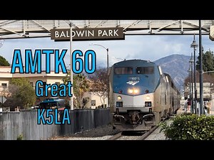 Great K5LA action from AMTK 60 [San Gabriel Sub Detour Included]