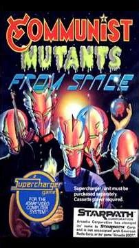 ☭ Communist Mutants from Space (Atari 2600, 1982) – Shooter arcade con alienígenas comunistas