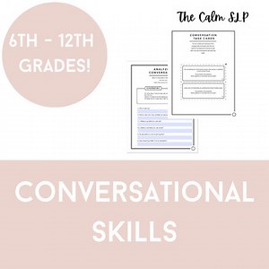 Neurodivergent Affirming Conversational Skills Speech Therapy