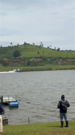 Seaplane crashes during landing at Gregory Lake, Nuwara Eliya, due to strong winds. Only two pilots were on board and both have been hospitalised, police said. | Newswire