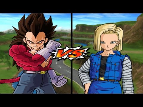 DBZ Sparking! METEOR ベジータSS4 VS 人造人間18号 【スパーキングメテオ】