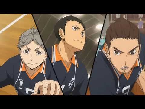 Haikyuu!! S2 | Karasuno VS Aoba Johsai Full Match 1080
