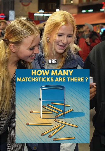 How many match sticks? #brainteaser #streetinterview | Matchstick Men