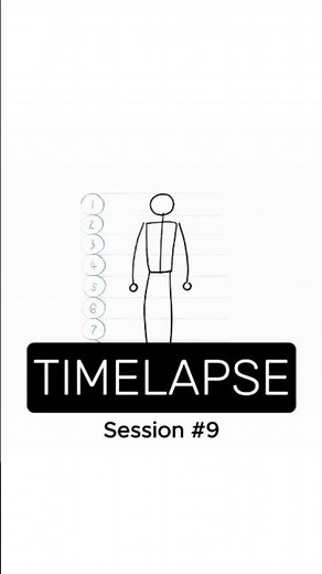 Timelapse of Drawl Session 9 #howtodraw #drawing