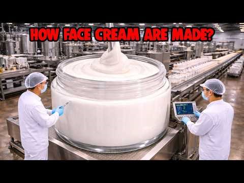 How Face Cream Is Made | Face Cream Manufacturing Process Step by Step