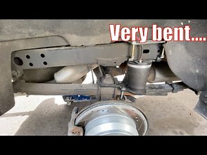 Fixing my Truck Campers Bent Springs | Cheap Fix for Bent Leaf Springs - Canyon Colorado