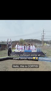 You could tell he was the one that was the most excited for this video 😭😭 // #cortis #martin #mrbeast #funny #trending