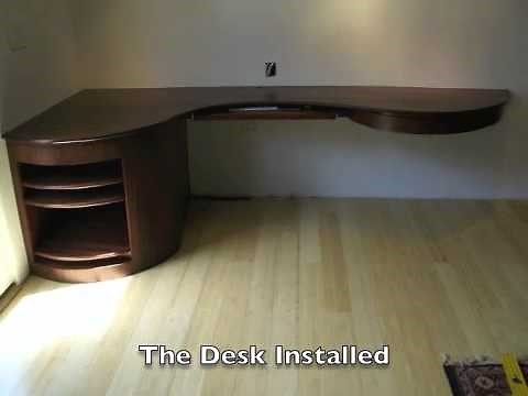 Building a Curved Desk