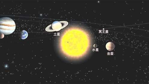 太阳系实时运行3D演示